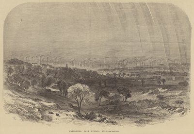 Manchester, desde Kersall Moor de Samuel Read